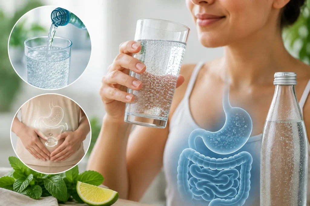 BENEFICIOS DEL AGUA GASIFICADA: CÓMO PUEDE AYUDAR A ALIVIAR LA INDIGESTIÓN Y EL ESTREÑIMIENTO