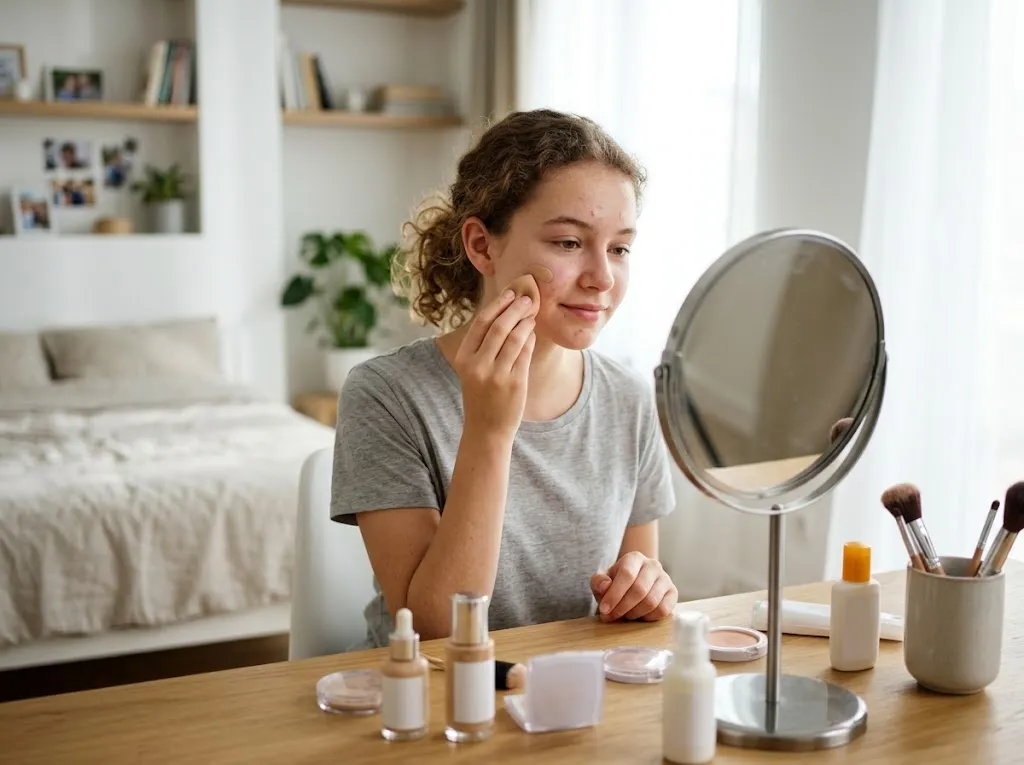 ¿EL EXCESO DE MAQUILLAJE DESDE LA ADOLESCENCIA DAÑA LA PIEL? MITOS Y RIESGOS REALES