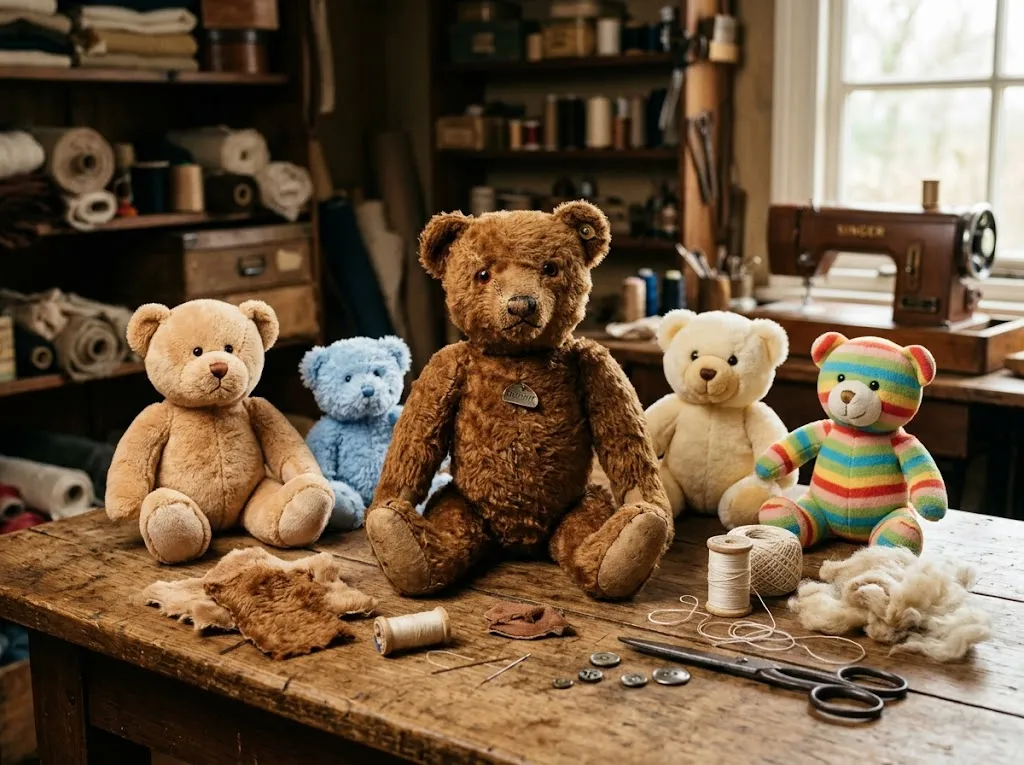 HISTORIA DE LOS PELUCHES: ¿CUÁNDO SE EMPEZÓ A UTILIZAR LA FELPA PARA FABRICARLOS?