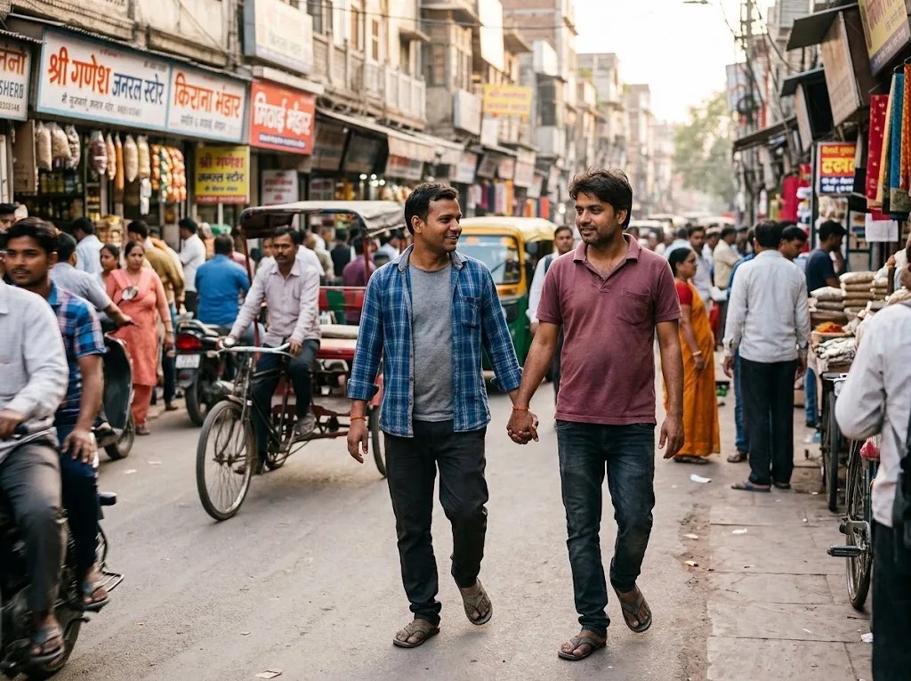 ¿POR QUÉ LOS HOMBRES EN INDIA CAMINAN TOMADOS DE LA MANO? EL SIGNIFICADO CULTURAL DE ESTE GESTO